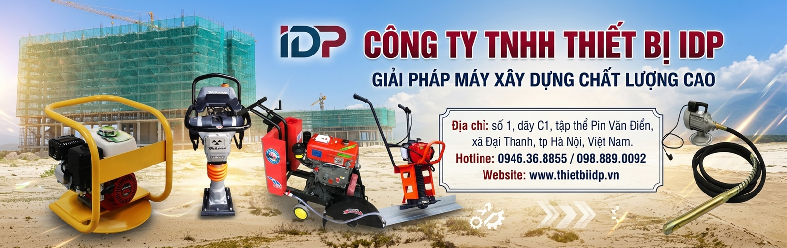 Máy móc thiết bị đa dạng